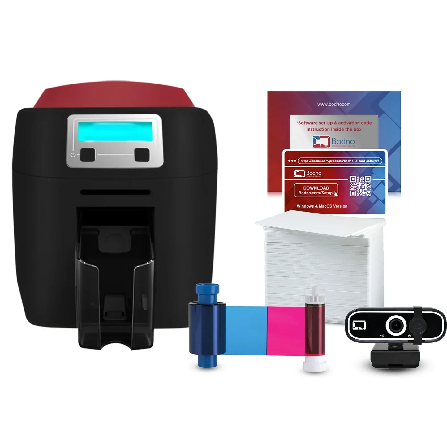 Magicard 400X Dual Sided ID Card Printer & Complete Supplies Package