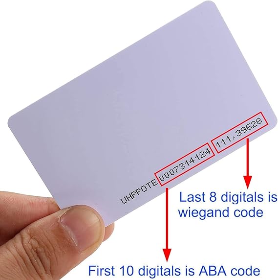 Tarjetas RFID (Pkt 100, Sin Agujero)